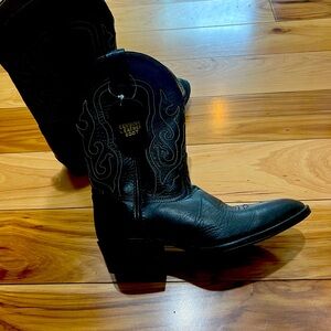 Poccano leather boots.  Youth size 2.  Never worn outside.  Smoke free home